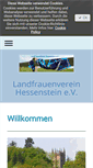 Mobile Screenshot of landfrauen-hessenstein.de